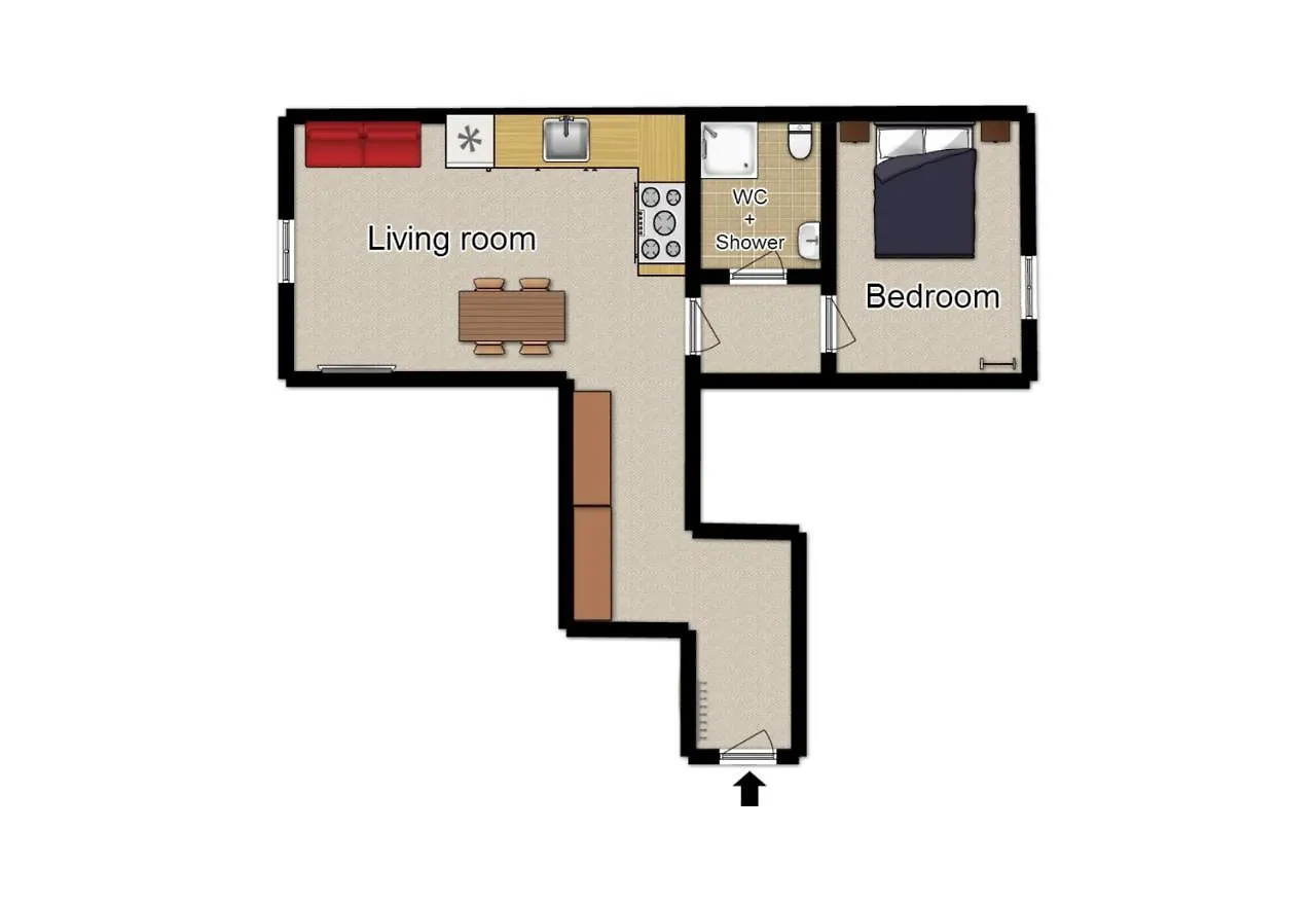 Modern Apartment Charvátova Praga